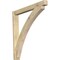 Ekena Millwork Thorton Block Rough Sawn Outlooker, Douglas Fir, 6"W x 48"D x 48"H OUT06X48X48THR05RDF - alternate 1